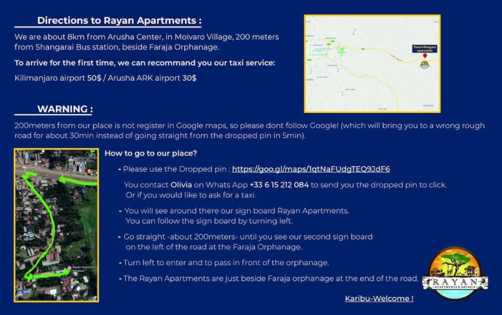 Rayan Apartments & Safaris Main image
